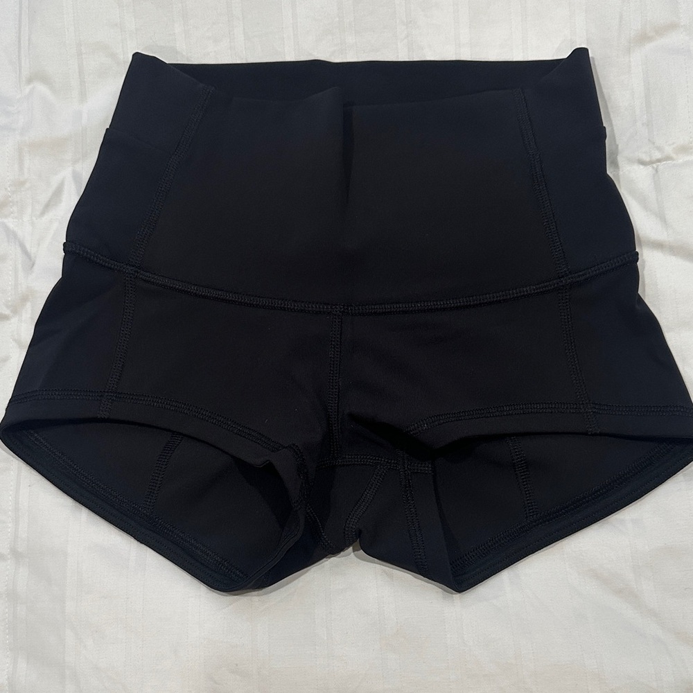 lululemon athletica Black High-Rise Bike Shorts - Picture 2 of 4